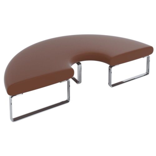 Benchmark Modular Seating System 180° Curved Bench