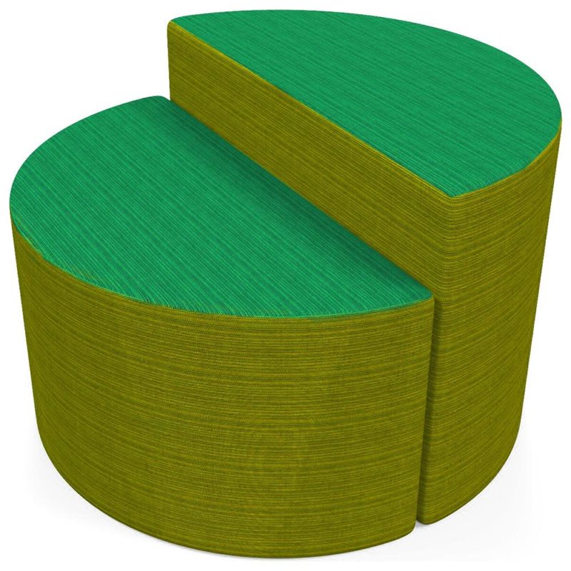 Brissie Semi Circle Ottoman Empire Furniture