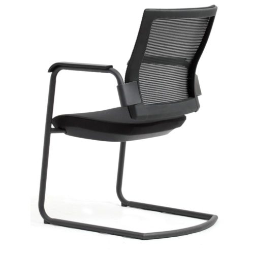 Freelance Cantilever Mesh Visitor Chair