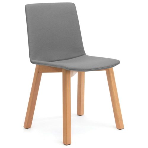 Jubilee Upholstered Timber 4-Leg Visitor Chair