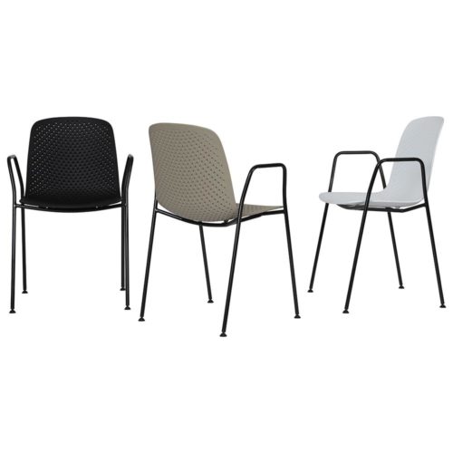 Molly 4-Leg Visitor Chair with Arms
