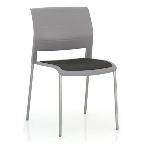 Play 4 Leg Chair with Upholstered Seat