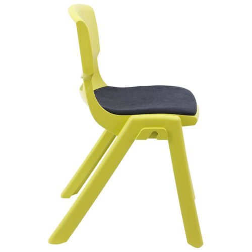 Plato Student Chair with Upholstered Seat