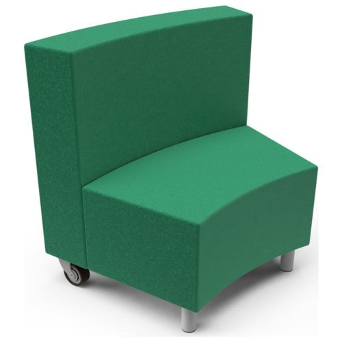 Pick &apos;n&apos; Go Curved Ottoman High Back