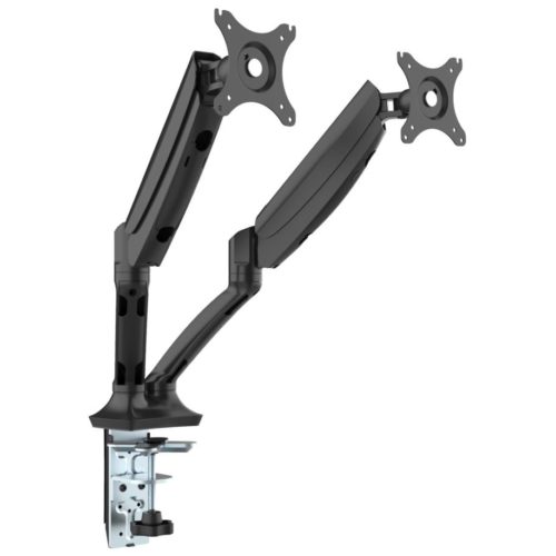 Rapidline Gas Spring Double Monitor Arm