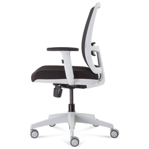 Rapidline Promesh White Frame Chair