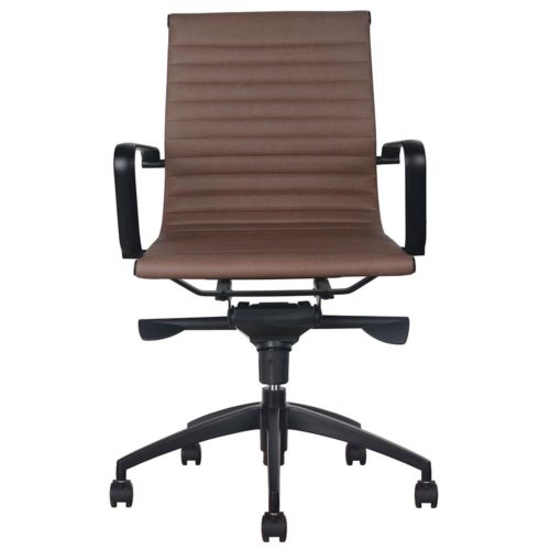 RapidLine PU605 Medium Back Boardroom Chair