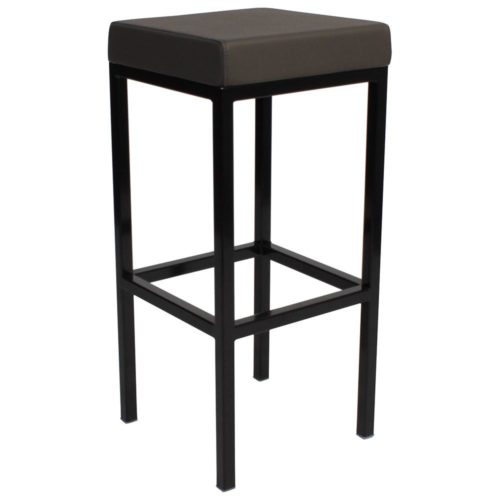 Solo Stool with Black Frame