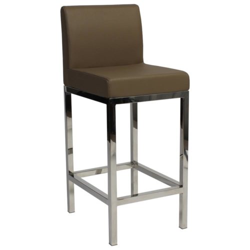 Solo Stool with Back Low Height