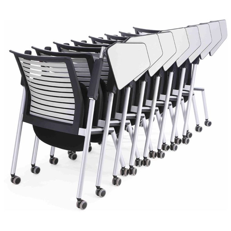 Solidworx Training Room Chair with Tablet | Empire Furniture