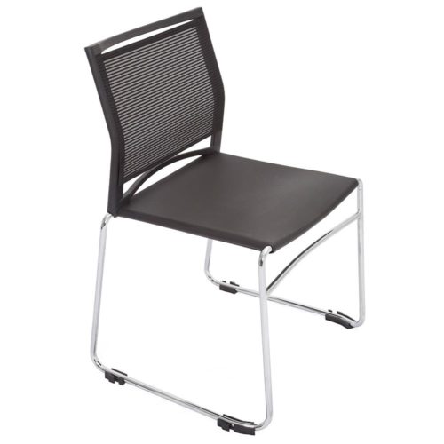 Zebra Mesh Visitor Chair