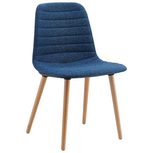 Laura Upholstered Timber Leg Visitor Chair