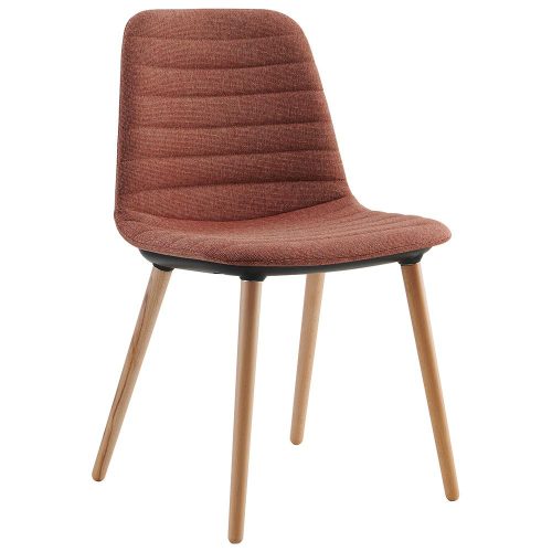 Laura Upholstered Timber Leg Visitor Chair