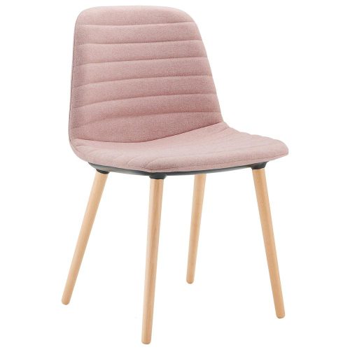 Laura Upholstered Timber Leg Visitor Chair