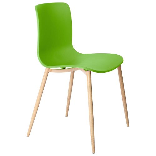 The Mixx Woodgrain 4 Leg Visitor Chair