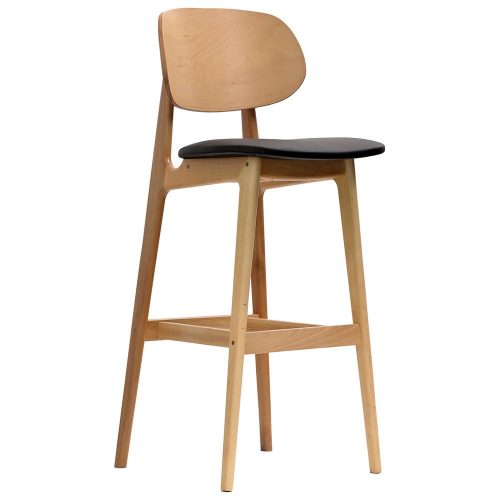 Bannaby Timber Barstool 800H