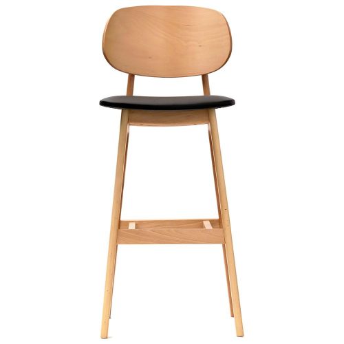 Bannaby Timber Barstool 800H