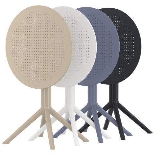 Cloud Folding Round Table