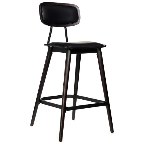 Felicia Barstool 750H - Black Vinyl Seat