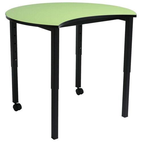 Hi-Lo Crescent Classroom Table