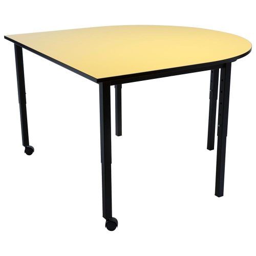 Hi-Lo D-End Classroom Table