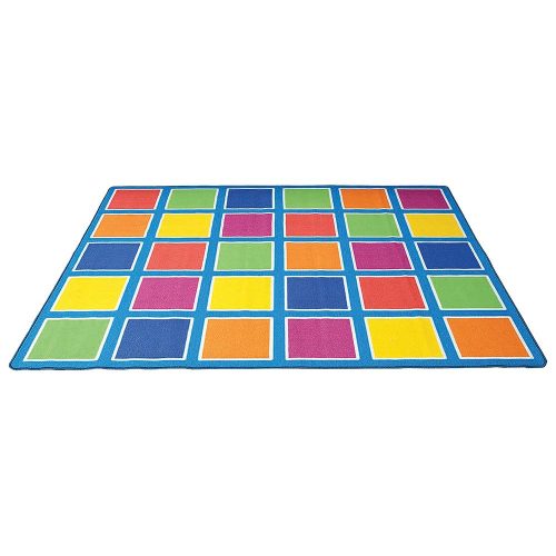 Mats & Rugs 30 Colour Squares Placement Rug