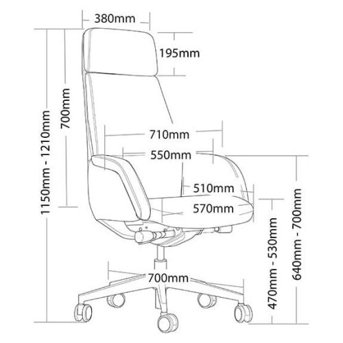 Commander High Back Executive Chair