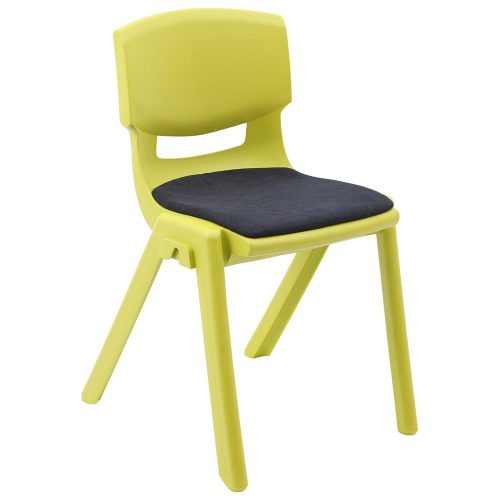 CLEARANCE - Plato Student Chair with Upholstered Seat