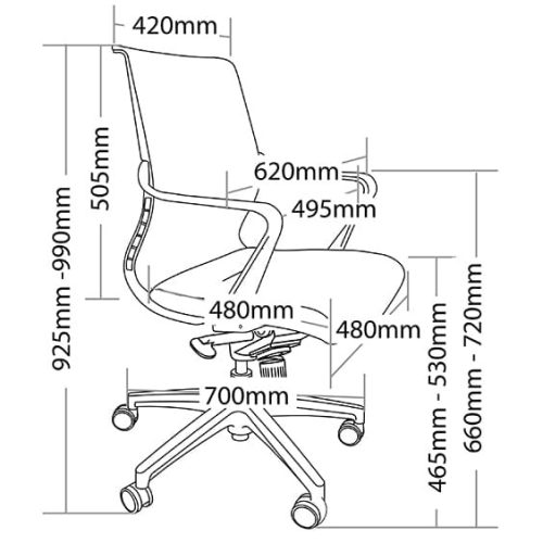 Chase Mesh Boardroom Chair