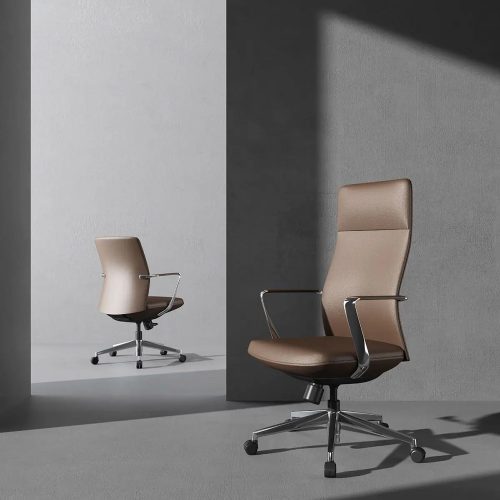 Conductor High Back Executive Leather Chair