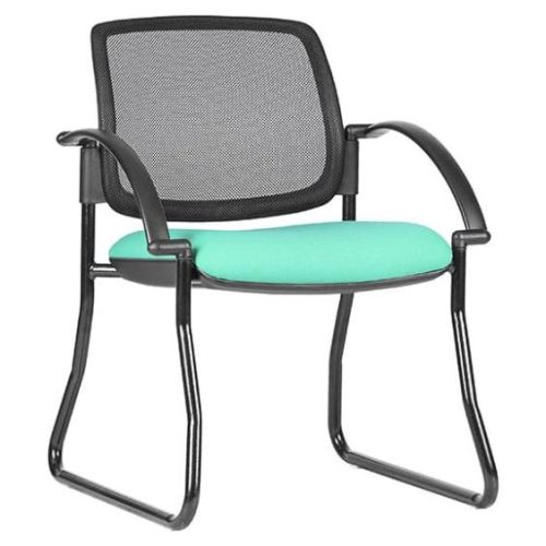 EOF Mesh Back Sled Visitor Chair