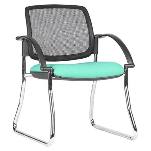 EOF Mesh Back Sled Visitor Chair