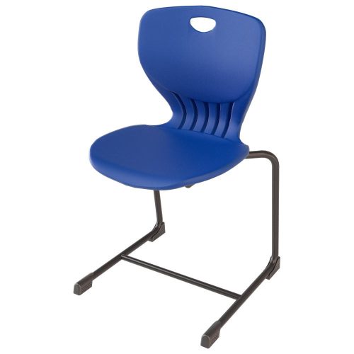 CLEARANCE - Edco Student Cantilever Chair (Charcoal Frame)