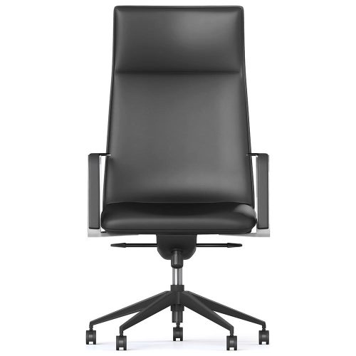 Illusion Real Leather High Back Executive Chair