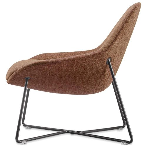 Leto Cross Sled Arm Chair