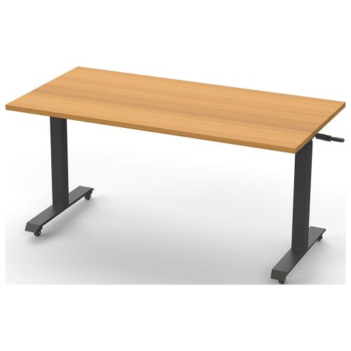 Lift Height Adjustable Flip Table-to-Bench