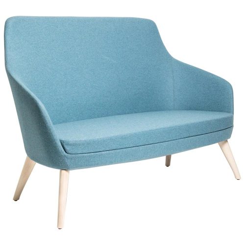 Anita 2-Seater 4-Leg Timber Base Lounge