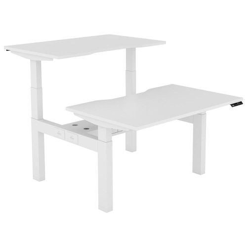 Altura Electric Height Adjustable Back-to-Back 2P Workstation (No Screen)