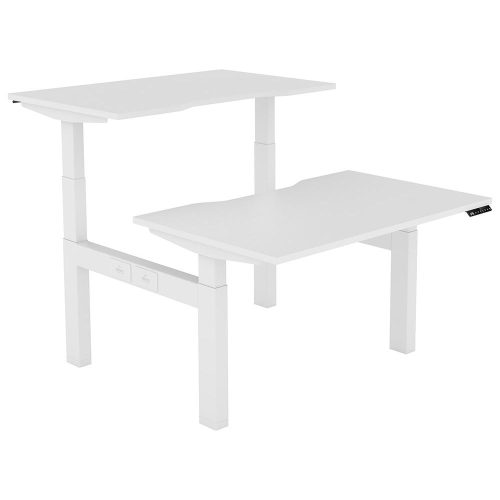 Altura Electric Height Adjustable Back-to-Back 2P Workstation (No Screen)