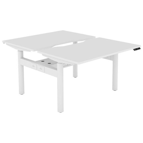 Altura Electric Height Adjustable Back-to-Back 2P Workstation (No Screen)