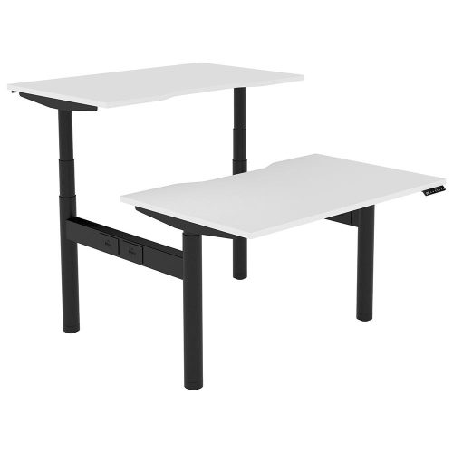 Altura Electric Height Adjustable Back-to-Back 2P Workstation (No Screen)