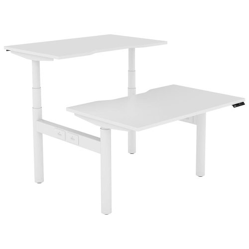 Altura Electric Height Adjustable Back-to-Back 2P Workstation (No Screen)