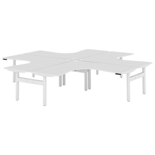 Altura Electric Height Adjustable X Pod 4P Workstation (No Screen)