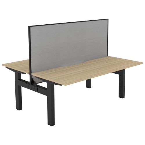 Altura Fixed Height Back-to-Back 2P Workstation