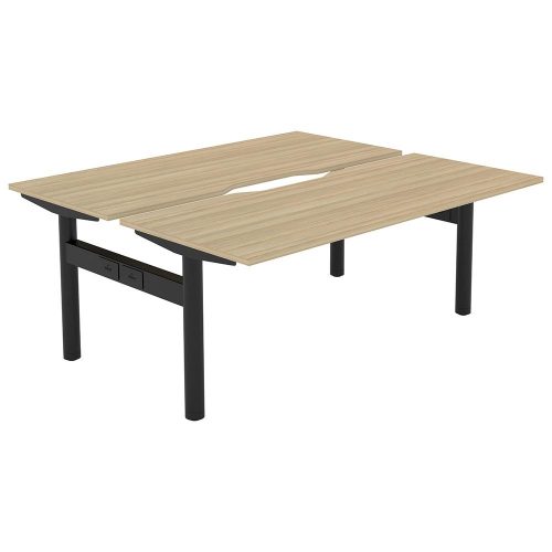 Altura Fixed Height Back-to-Back 2P Workstation