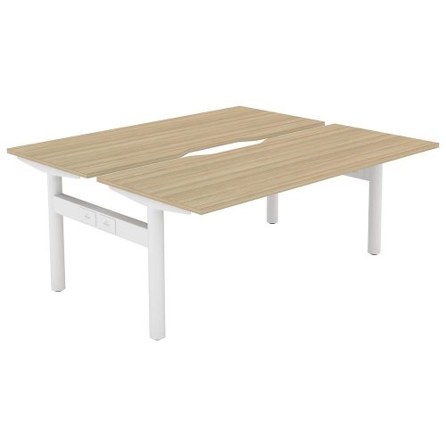 Altura Fixed Height Back-to-Back 2P Workstation