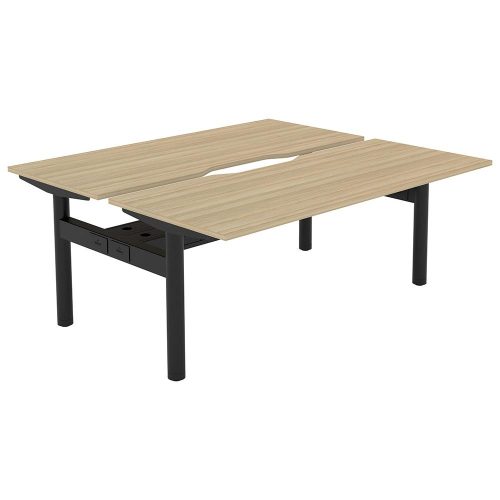 Altura Fixed Height Back-to-Back 2P Workstation