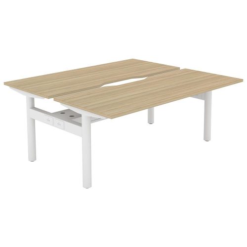 Altura Fixed Height Back-to-Back 2P Workstation