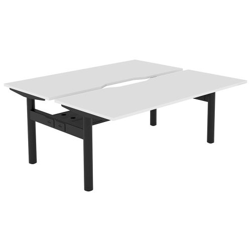 Altura Fixed Height Back-to-Back 2P Workstation