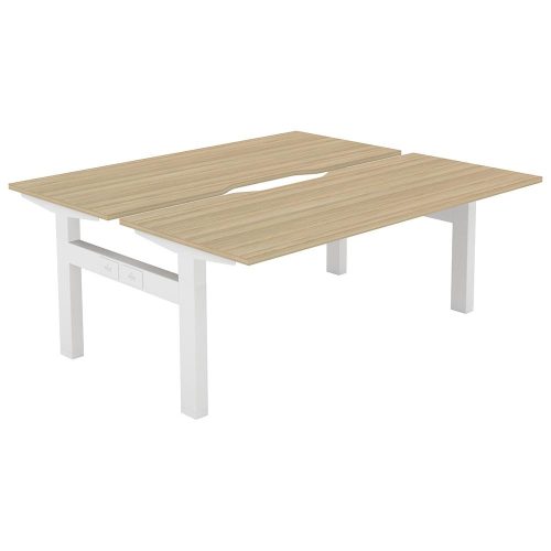Altura Fixed Height Back-to-Back 2P Workstation